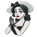 Lady Noir emoji 👏