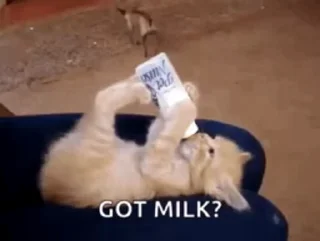 Стикер Milk 🥛