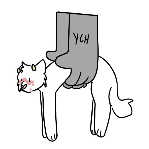 Telegram stiker «Milk and Cat» 😌