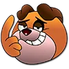 Telegram emoji Milo Dog