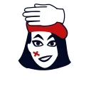 Mime Girl emoji 😜