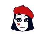 Mime Girl emoji 😪
