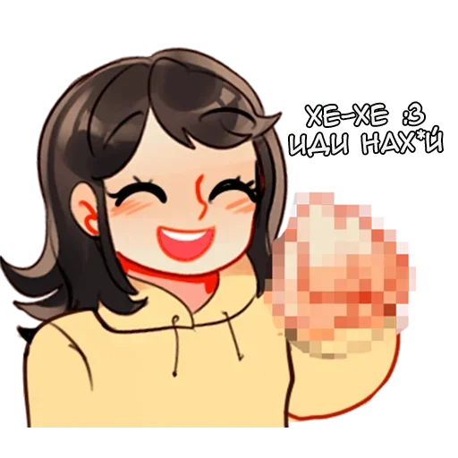 Telegram stiker «Миму» 🖕