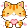 Telegram emoji Min Min Cat