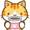 Min Min Cat emoji ☕️