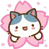 Min Min Cat emoji 🌸