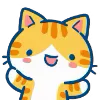 Min Min Cat emoji 🐱