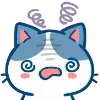Min Min Cat emoji 😵‍💫