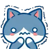 Min Min Cat emoji 😰