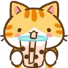 Min Min Cat emoji 🧋