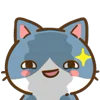 Min Min Cat emoji 😏