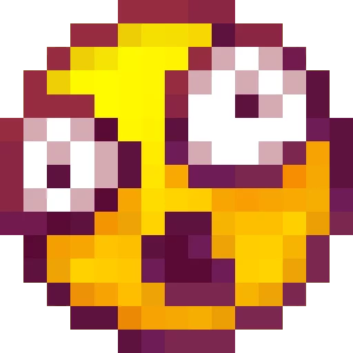 Telegram stiker «Minecraft.de Smileys» 😮