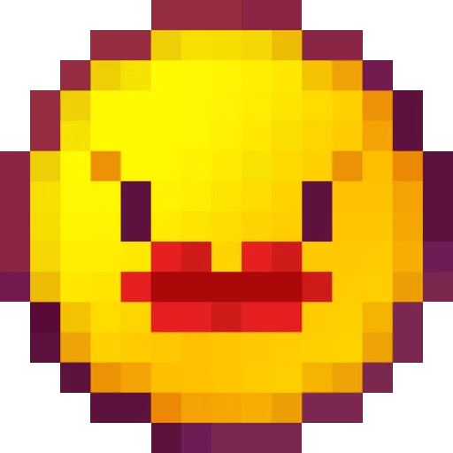 Стікер Telegram «Minecraft.de Smileys» 😘
