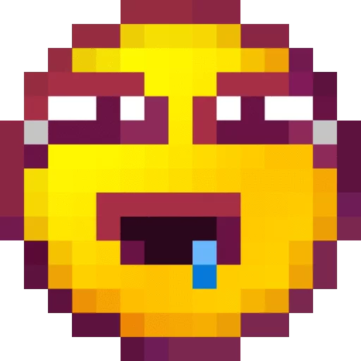 Telegram stiker «Minecraft.de Smileys» 😅