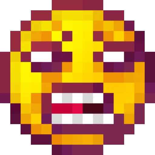 Telegram stiker «Minecraft.de Smileys» 😫