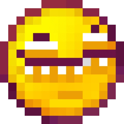 Telegram stiker «Minecraft.de Smileys» 😬