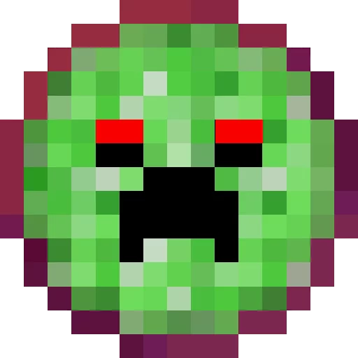 Telegram stiker «Minecraft.de Smileys» 💣
