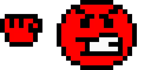 Telegram stiker «Minecraft.de Smileys» 😡