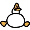 Емодзі телеграм Mini Duck Emoji
