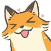 Эмодзи Mini Fox Emoji 😊