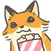 Эмодзи Mini Fox Emoji 🍿
