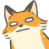 Эмодзи Mini Fox Emoji 😐