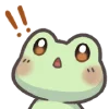 Mint the Frog emoji 🤨