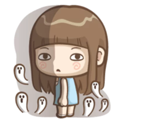 Misa's daily life emoji 👻