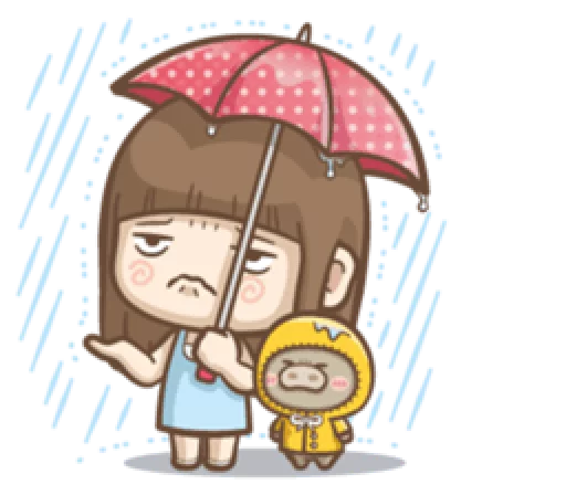 Misa's daily life emoji ☔