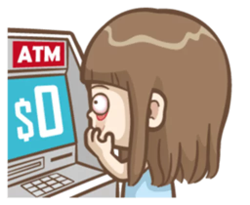 Telegram Sticker «Misa's daily life» 😦