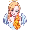 Telegram emoji «Ангелица» 🔥