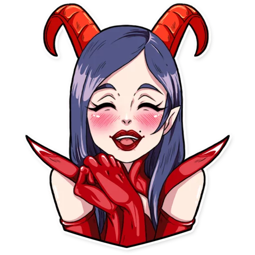 Miss Devil stiker 😊