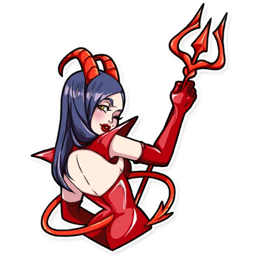 Miss Devil emoji 😉