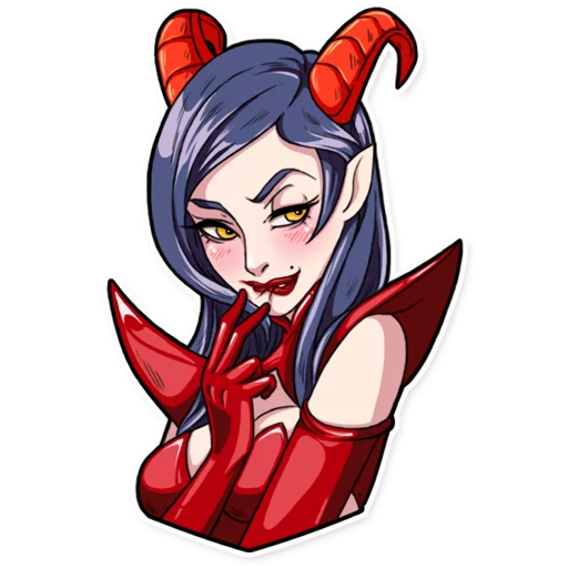Miss Devil stiker 😏