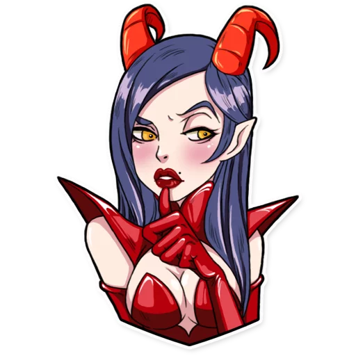Miss Devil stiker 🤔