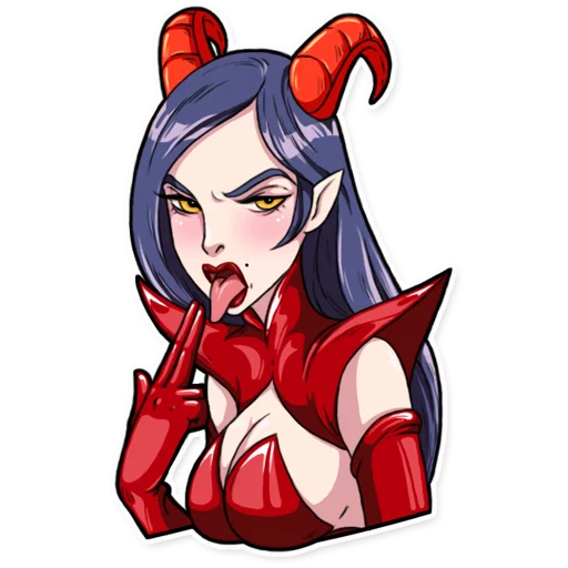 Miss Devil stiker 😖