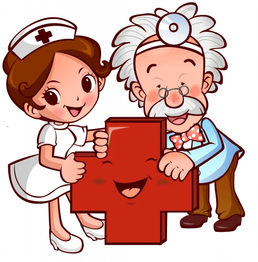 Telegram stiker «Микс для медиков» 👩‍❤️‍👨