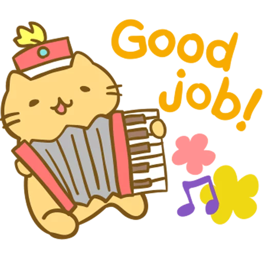 Kitty March Band sticker 🎹