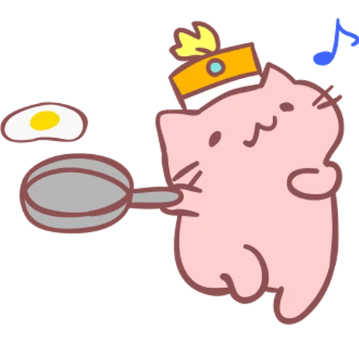Kitty March Band emoji 🍳