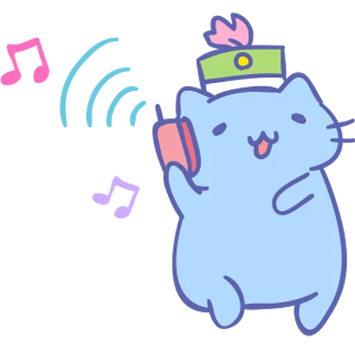 Telegram Sticker «Kitty March Band» 📱