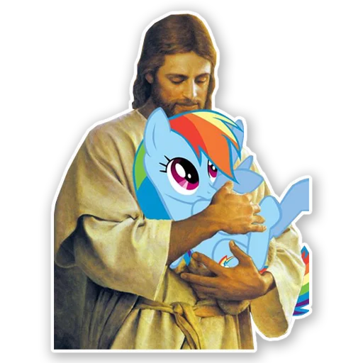Telegram Sticker «My Little Pony» 🙏