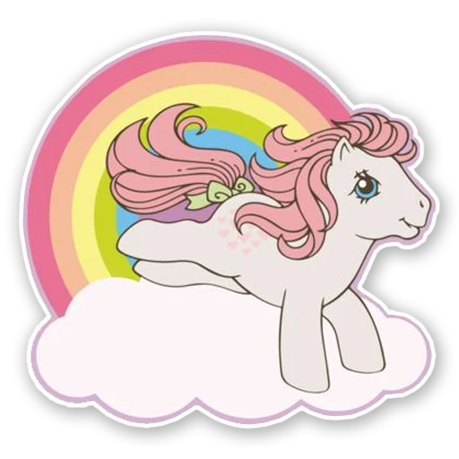 My Little Pony emoji 🐴