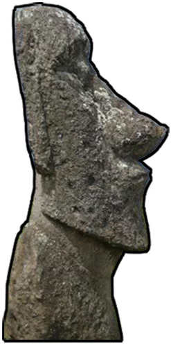 Эмодзи Moai 🗿