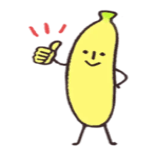 Telegram stikerlari Banana