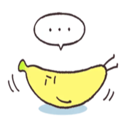 Стикер Telegram «Banana» 🍌