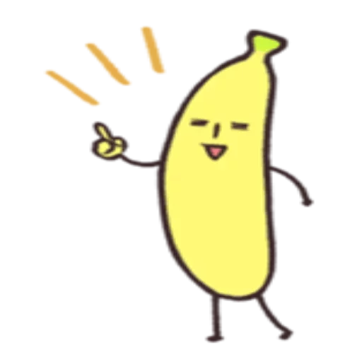 Стікер Telegram «Banana» 🍌