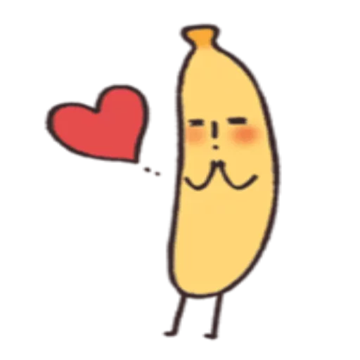 Telegram Sticker «Banana» 🍌