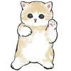 Котики mofu_sand emoji 🕺