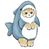 Telegram emoji «Котики mofu_sand » 🦈