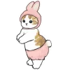 Котики mofu_sand emoji 🐰
